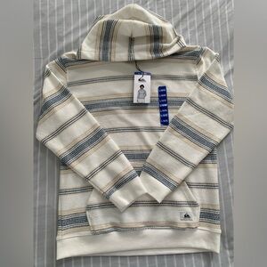 New Quik Silver Baja Hoodie Size Large